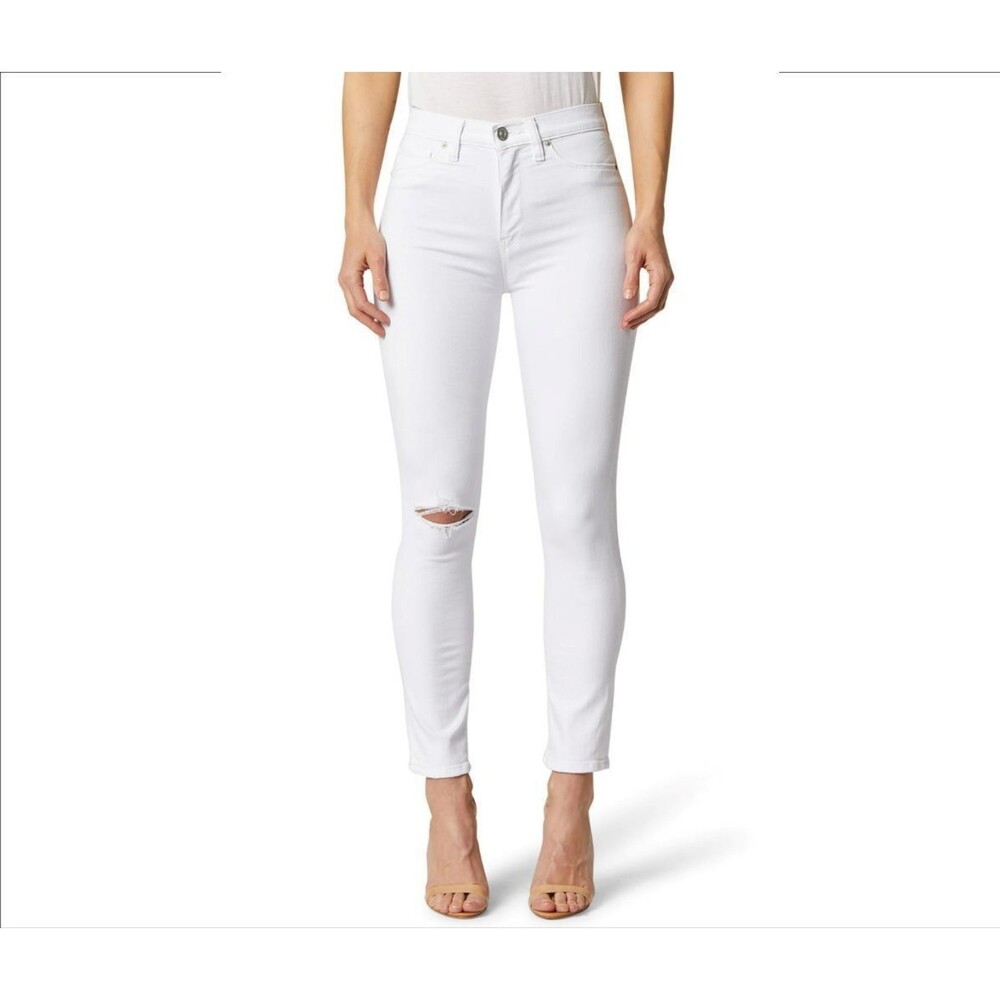 Women's Hudson Holly Skinny High Rise White Jeans